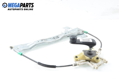 Macara geam cu acționare manuală for Peugeot 407 2.0 HDi, 136 hp, sedan, 2006, position: dreaptă - spate
