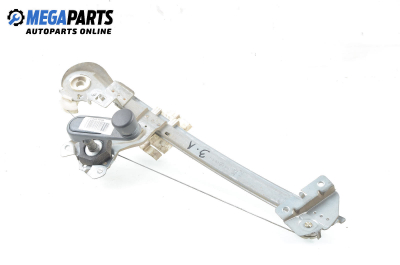 Macara geam cu acționare manuală for Peugeot 206 1.9 D, 69 hp, hatchback, 2000, position: stânga - spate