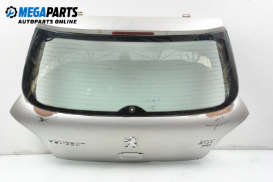 Boot lid for Peugeot 307 1.6 HDi, 90 hp, hatchback, 2006, position: rear