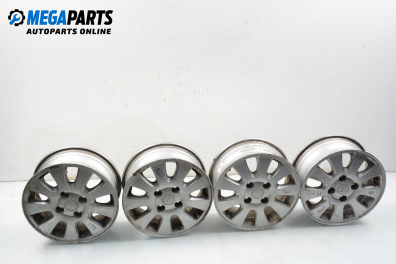 Alufelgen for Mitsubishi Galant VIII (1996-2006) 15 inches, width 6 (Preis pro set angegeben)