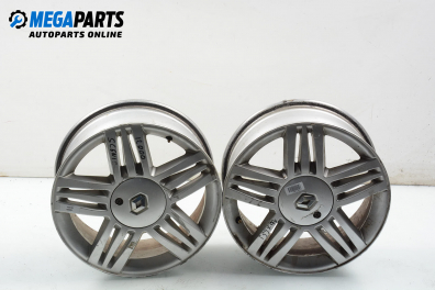 Alloy wheels for Renault Scenic II (2003-2009) 16 inches, width 6,5 (The price is for two pieces)