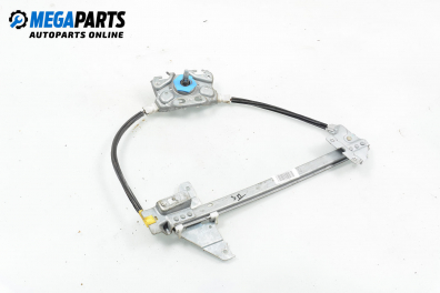 Manual window lifter for Peugeot 307 2.0 HDi, 136 hp, hatchback, 2004, position: rear - right