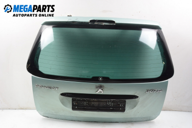 Capac spate for Peugeot 307 2.0 HDI, 107 hp, combi, 2002, position: din spate