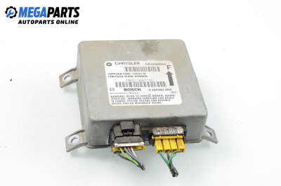 Airbag module for Chrysler Voyager 3.3, 158 hp, minivan automatic, 2001 № Bosch 0 285 001 093