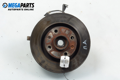 Achsschenkel radnabe for Peugeot 206 1.6 16V, 109 hp, cabrio, 2002, position: rechts, vorderseite