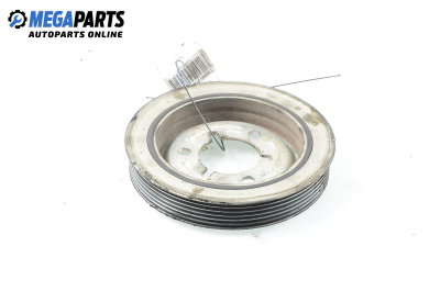 Damper pulley for Peugeot 206 1.6 16V, 109 hp, cabrio, 2002