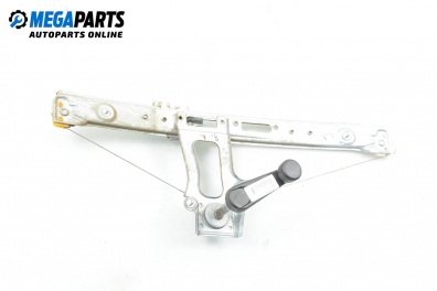 Macara geam cu acționare manuală for BMW 3 (E46) 2.0 d, 136 hp, sedan, 1999, position: stânga - spate
