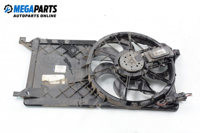 Radiator fan for Ford Focus II 1.6 TDCi, 109 hp, station wagon automatic, 2005