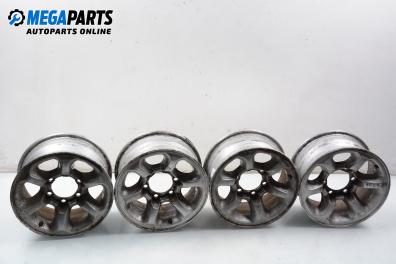 Alloy wheels for Mitsubishi Pajero II (1991-1999) 15 inches, width 7 (The price is for the set)