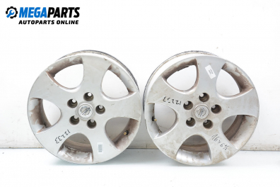 Alloy wheels for Nissan Primera (P12) (2001-2008) 16 inches, width 6.5 (The price is for two pieces)