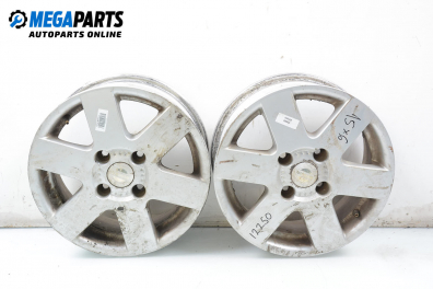 Alloy wheels for Nissan Almera (N16) (2000-2006) 15 inches, width 6 (The price is for two pieces)