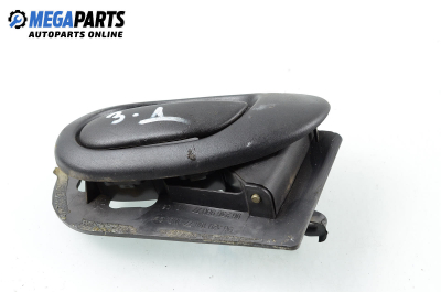 Inner handle for Peugeot 206 2.0 HDI, 90 hp, hatchback, 2001, position: rear - right