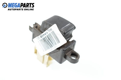 Power window button for Nissan Almera Tino 2.2 dCi, 115 hp, minivan, 2001
