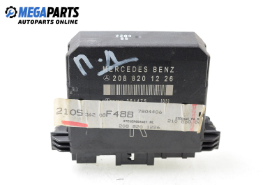 Door module for Mercedes-Benz E-Class 210 (W/S) 2.2 CDI, 125 hp, station wagon, 1999 № 208 820 12 26