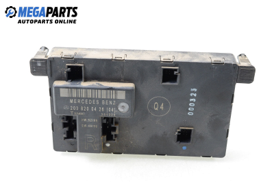 Door module for Mercedes-Benz C-Class 203 (W/S/CL) 2.0 Kompressor, 163 hp, sedan, 2001 № 2038200426