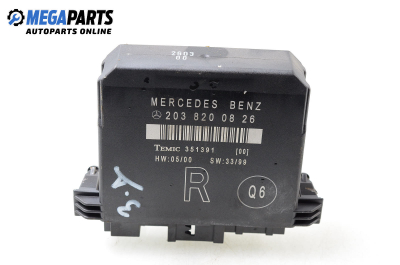 Door module for Mercedes-Benz C-Class 203 (W/S/CL) 2.0 Kompressor, 163 hp, sedan, 2001 № 2038200826