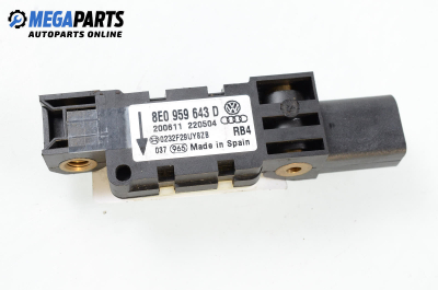 Sensor airbag for Volkswagen Phaeton 5.0 TDI 4motion, 313 hp, sedan automatic, 2004 № 8E0959643D
