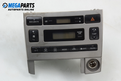 Air conditioning panel for Toyota Corolla Verso 2.0 D-4D, 90 hp, minivan, 2002