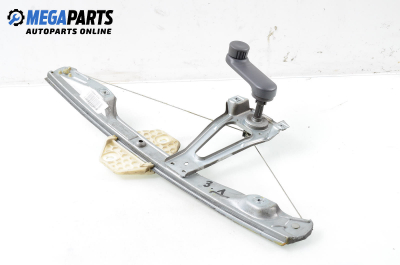 Manual window lifter for Renault Clio II 1.4, 75 hp, hatchback, 1998, position: rear - right
