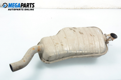 Rear muffler for BMW 3 (E46) 2.0 d, 136 hp, sedan, 2000