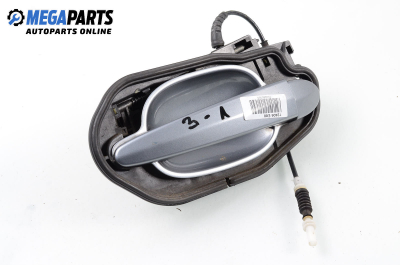 Mâner exterior for BMW 5 (E60, E61) 2.5 d, 177 hp, sedan, 2005, position: stânga - spate