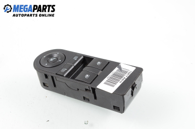 Window and mirror adjustment switch for Opel Astra H 1.6, 116 hp, station wagon, 2007
