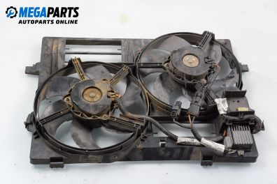 Cooling fans for Jaguar X-Type 2.0 D, 130 hp, sedan, 2005