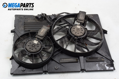 Cooling fans for Volkswagen Touareg 2.5 TDI, 174 hp, suv automatic, 2004
