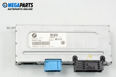 Central lock module for BMW 7 (F02) 4.4, 408 hp, sedan automatic, 2008 № 9158342
