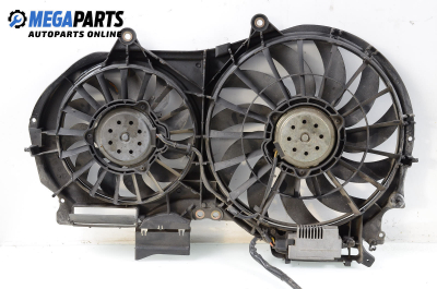 Cooling fans for Audi A4 (B6) 2.4, 170 hp, cabrio automatic, 2002