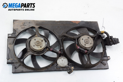 Cooling fans for Volkswagen Polo (6N/6N2) 1.9 SDI, 68 hp, station wagon, 2000