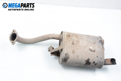 Rear muffler for Toyota Corolla (E120; E130) 2.0 D-4D, 110 hp, hatchback, 2002