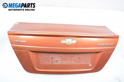 Capac spate for Chevrolet Aveo 1.2, 72 hp, sedan, 2006, position: din spate