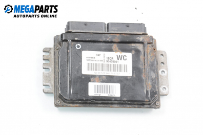 ECU for Chevrolet Aveo 1.2, 72 hp, sedan, 2006 № 96435561