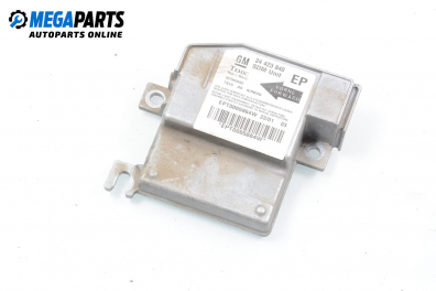 Airbag module for Opel Corsa C 1.2, 75 hp, hatchback, 2002 № GM 24 423 840 EP