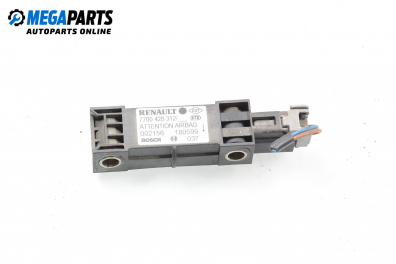 Sensor airbag for Renault Clio II 1.9 D, 64 hp, hecktür, 1999 № Bosch 7700 428 312