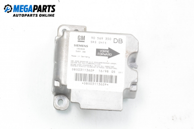 Airbag module for Opel Vectra B 2.0 16V DTI, 101 hp, sedan, 1998 № Siemens 5WK4 188