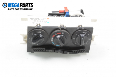 Air conditioning panel for Mercedes-Benz A-Class W168 1.9, 125 hp, hatchback, 2001