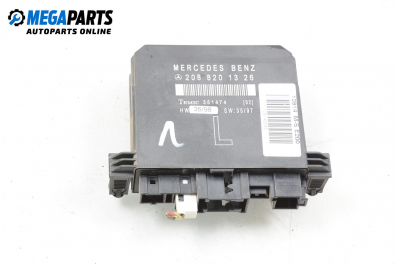 Door module for Mercedes-Benz E-Class 210 (W/S) 2.0 Kompressor, 186 hp, station wagon automatic, 1998 № 208 820 13 26