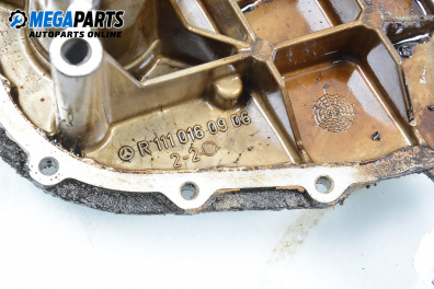Capac curea de distribuție for Mercedes-Benz E-Class 210 (W/S) 2.0 Kompressor, 186 hp, combi automatic, 1998 № R 1110160906
