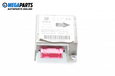 Airbag module for Opel Corsa B 1.4, 60 hp, hatchback automatic, 1997 № GM 09 114 585