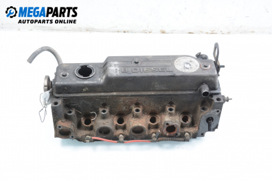 Engine head for Ford Escort 1.8 D, 60 hp, hatchback, 1991