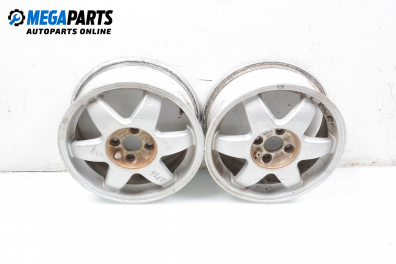 Alloy wheels for Opel Astra F (1991-1998) 15 inches, width 6 (The price is for two pieces)
