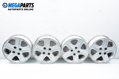 Alloy wheels for Daihatsu YRV (2000-2005) 14 inches, width 5 (The price is for the set)