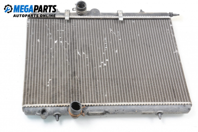 Water radiator for Peugeot 206 1.4 HDi, 68 hp, station wagon, 2003