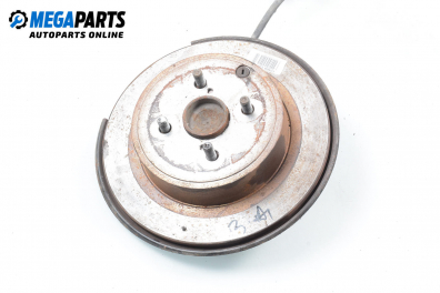 Butuc cu bielă for Toyota Corolla (E120; E130) 1.4 D-4D, 90 hp, sedan, 2006, position: dreaptă - spate