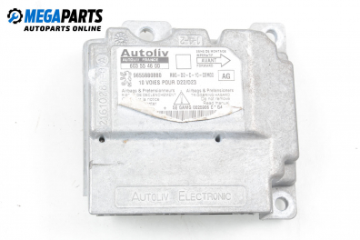 Airbag module for Peugeot 407 2.0, 136 hp, sedan, 2004 № 603 55 46 00