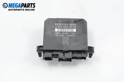 Door module for Mercedes-Benz CLK-Class 208 (C/A) 2.0, 136 hp, coupe, 1999 № 208 820 14 26