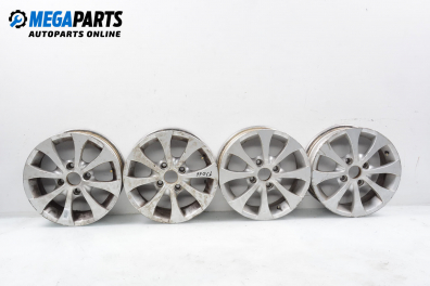 Alloy wheels for Peugeot 206 (1998-2012) 14 inches, width 5.5 (The price is for the set)