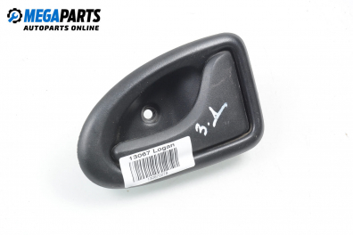 Inner handle for Dacia Logan 1.6, 87 hp, sedan, 2006, position: rear - right